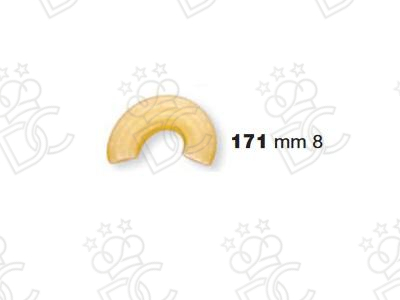 PTFE Die No. 171 for Curvi rigati 8 mm