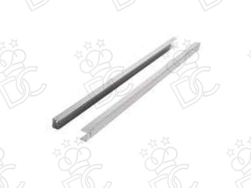 Pair of Stainless Steel "U" Guides - 414.5 mm