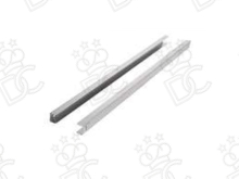 Pair of Stainless Steel "U" Guides - 414.5 mm