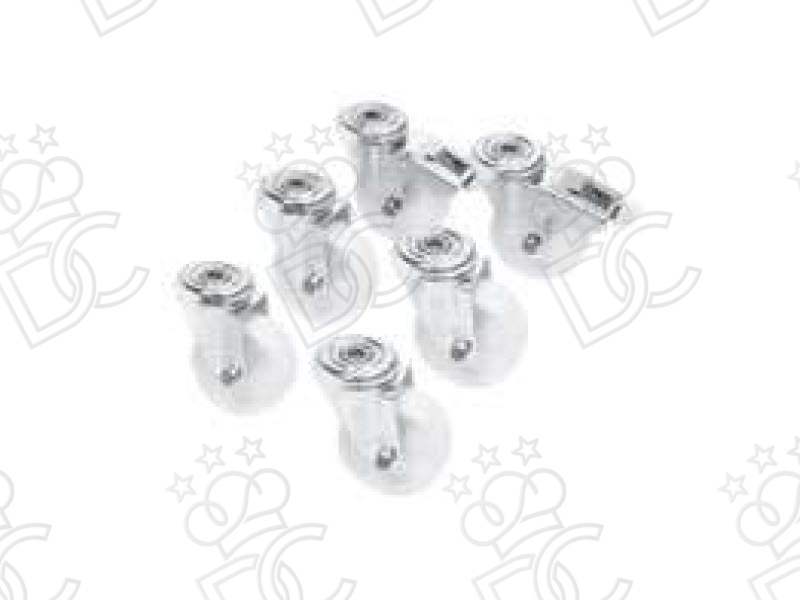 Kit 6 Ruote (2 Con Freno) - Mm 108 H
