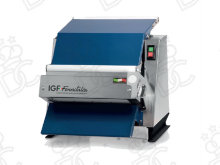 Sugar paste sheeter with single entry - enter to discover the various options