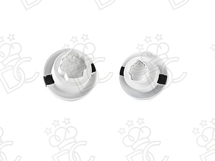Emporte-pièce à éjection Cupcakes Set 2PCS