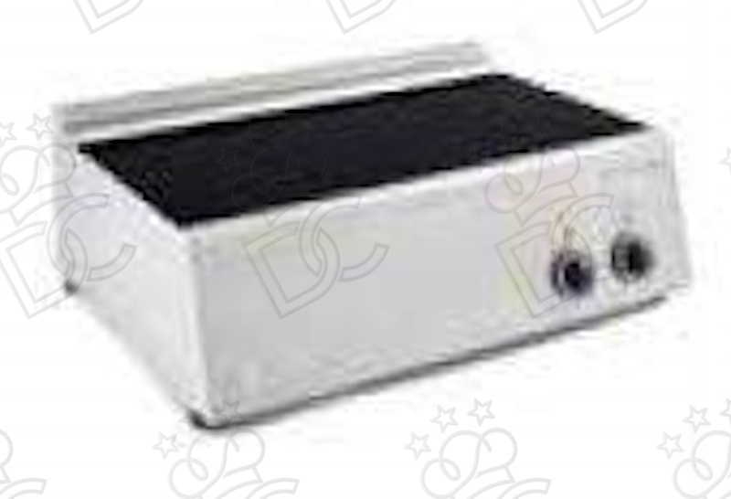 Induction cooktop with full-surface zones - 14 kW - three-phase