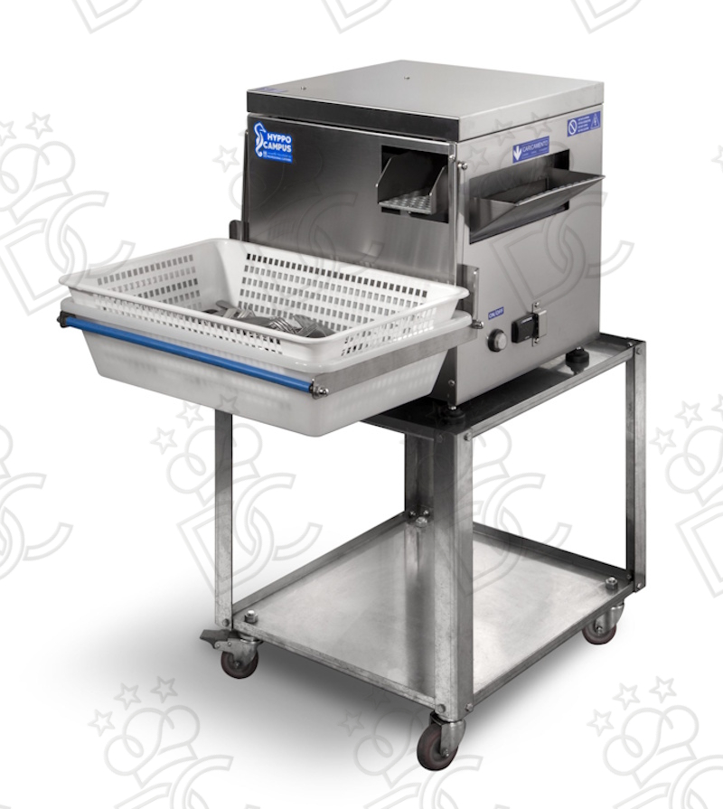 Cutlery dryer - hourly output 2500 pcs/h - side loading