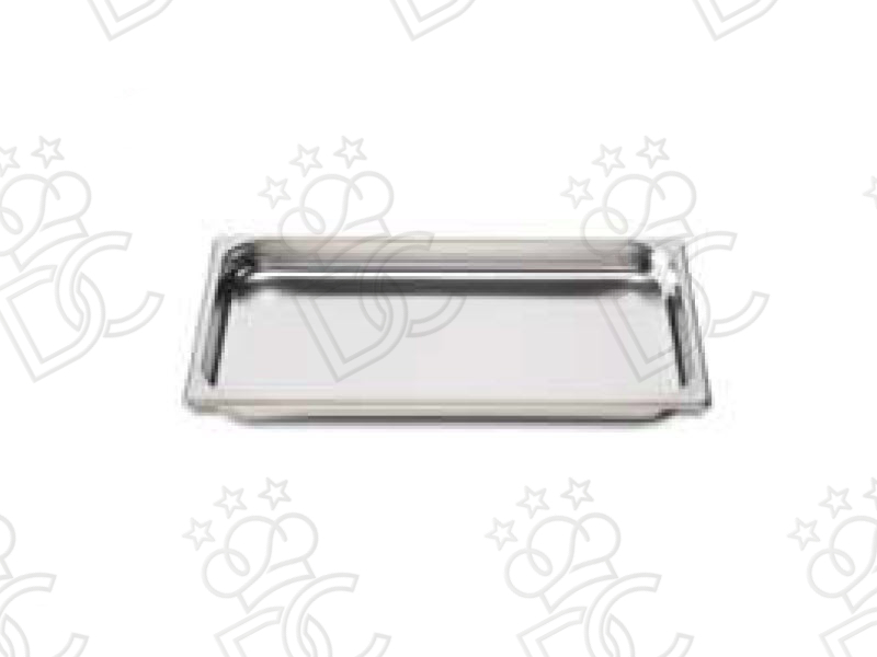 Bacinella in acciaio inox GN 1/1 h40