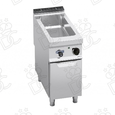 Electric bain-marie 1xGN1/1 + 1xGN1/3 on open base