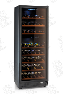 Cave à vin réfrigérée - n° 96 bouteilles - 2 zones
