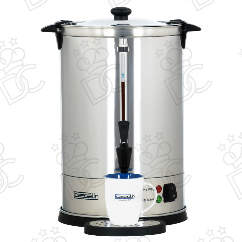 Macchina per caffè americano - capacità 15 Lt. - 100 tazze - doppia parete antiscottatura - nero