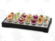 Eutectic refrigerated buffet support GN 1/1