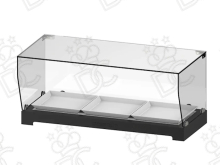 Eutectic refrigerated buffet display case 3