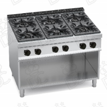 Cuisinière à gaz 6 feux