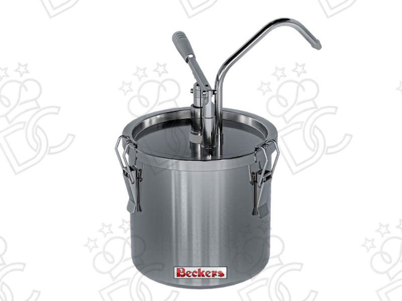 Dispenser manuale per salse - capacità 4,5 lt