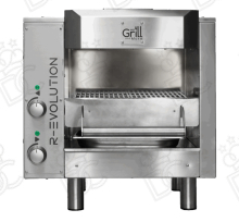 Broiler Grill professionale elettrico R-EVOLUTION E2 - 2 piastre in vetroceramica da 2,5 Kw/h
