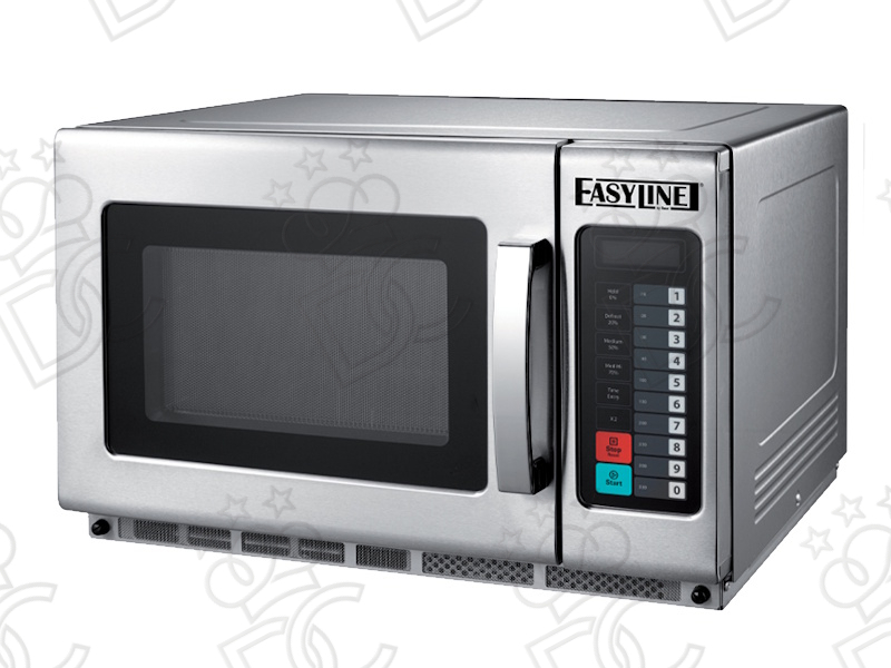 Microwave oven with digital controls EMA34GTQ  - capacity 34 lt