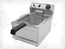 Beckers countertop electric fryer - 6 litre capacity - removable tank