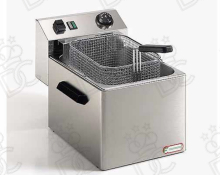 Countertop electric fryer - 10 litre capacity - three-phase