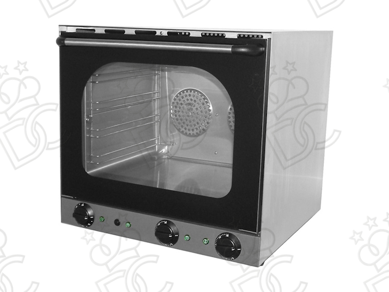 Convection oven S 4 - Capacity: 4 aluminum trays, 44x31.5 cm