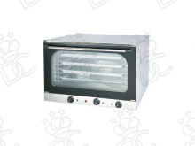 Electric convection oven with humidity production - Capacity 4 trays EN 60x40 or GN 1/1