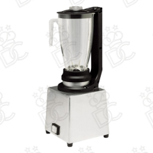 Frullatore - capacità 1,2 litri - bicchiere trasparente - corpo alluminio - 2 velocità