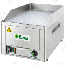 Electric Fry-Top - Smooth Chrome Surface