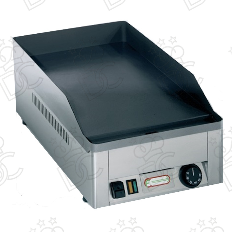 Steel Fry-Top - smooth surface - cm 33X53