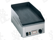 Steel Fry-Top - striped surface - 33X53 cm