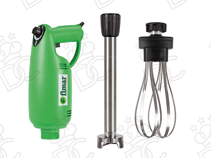 Immersion blender FX40 - Body + 40 cm mixer + 35 cm whisk - with variable speed control - ergonomic handle