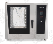 Forno a convezione - 6 Teglie GN 1/1  o 05 Teglie En 60x40 - Produzione vapore diretto - Alimentazione a Gas