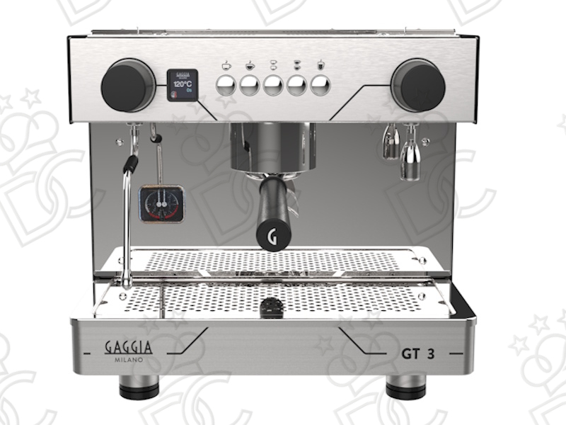 Macchina per il caffè GT 3 - 1 gruppo nera