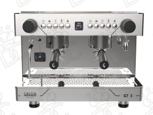 Macchina per il caffè GT 3 - 2 gruppi Compact - nera