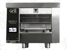 Broiler Grill  elettrico INFINITY TOUCH HEREFORD - 2 piastre radianti in vetroceramica
