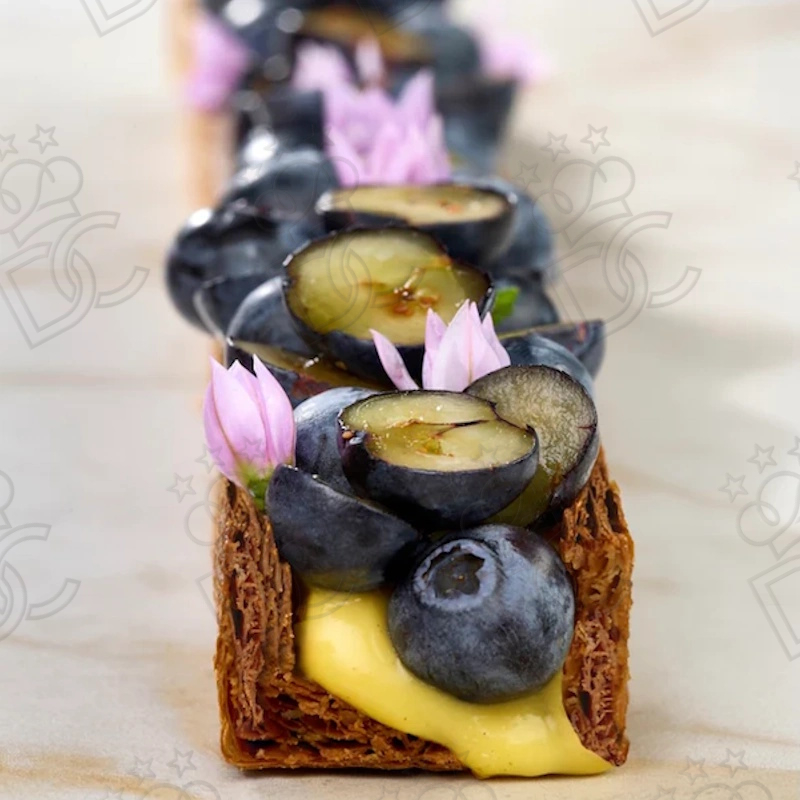 Kit moule pâte feuilletée portion individuelle 03