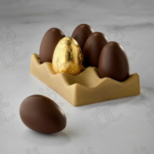 EGG Kit - 12 eggs + 2 bases mm 163×112×80 h