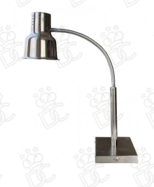 Lampe chauffante infrarouge en acier inoxydable