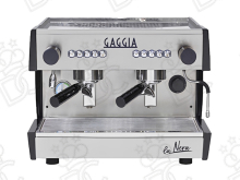 Macchina per il caffè La Nera - 2 gruppi Compact - nera