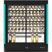 Vetrine espositive refrigerate per vini - Capacità 50 bottiglie