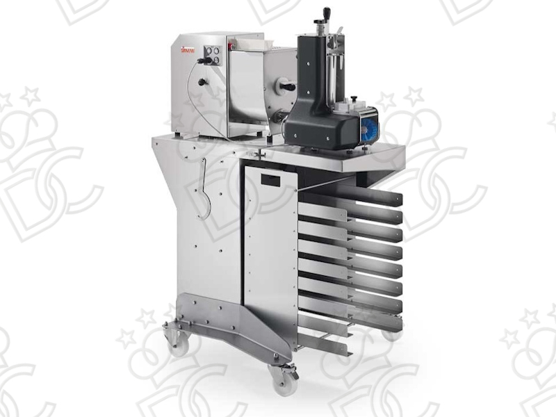 PASTASTATION - trolley for pasta machines with ravioli maker