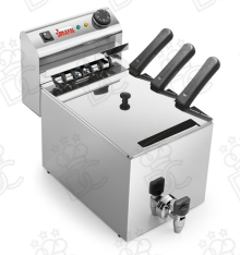 Cuocipasta elettrico da banco Pastì 10 - capacità vasca 8 lt