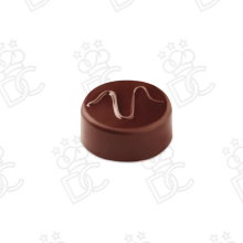 Moule pour pralines rondes ARTISANAL TONDA ONDA - 21 pièces mm Ø 29x14 h