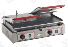 Double toaster grill in chromed steel - click to see the various options