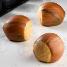 Stampo Pavoflex per monoporzioni NOCCIOLA - 20 impronte mm 68x60x52 h