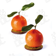 Stampo Pavoflex per monoporzioni TANGERINE- 20 impronte mm  Ø 57x50  h