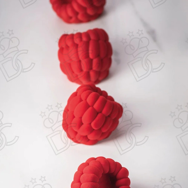 Stampo Pavoflex per monoporzioni LAMPONE - 12 impronte mm 65x58x54h