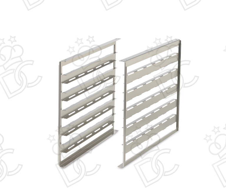 Kit portateglie in lamiera per 5 teglie 60X40
