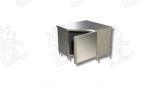 Table armoire d’angle - Porte battante - Une étagère intérieure - SANS DOSSIER - DÉCOUVREZ LES VARIANTES DISPONIBLES