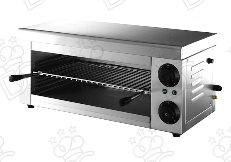 Fixed salamander - cooking surface 45x25 cm - 3 cooking levels