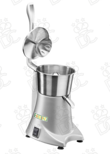 Citrus juicer in satin-finished aluminum alloy - with lever - stainless steel cones - cm 22x29x39/58.5