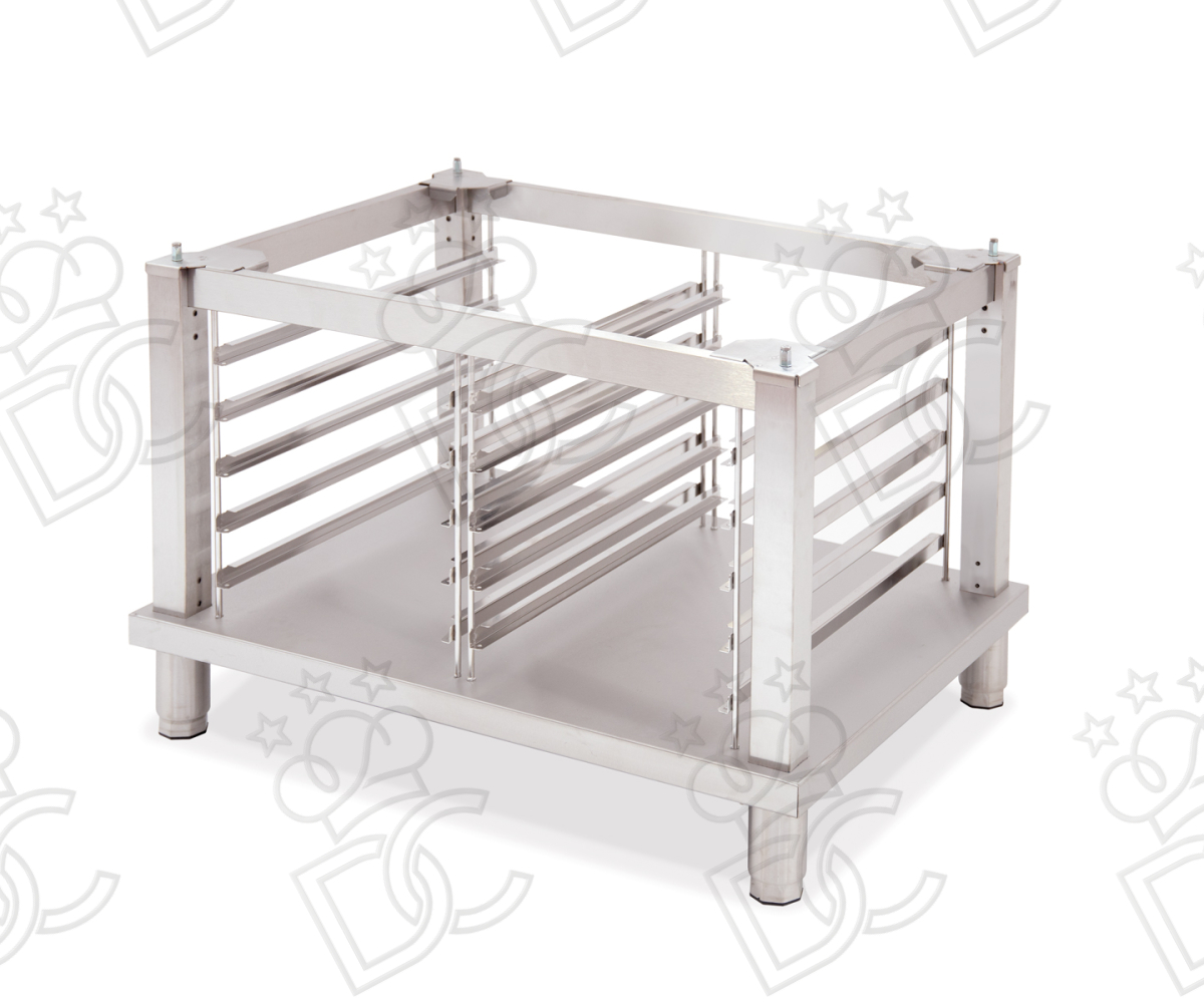 Supporto per forno - Basso Aperto con Portateglie GN 1/1