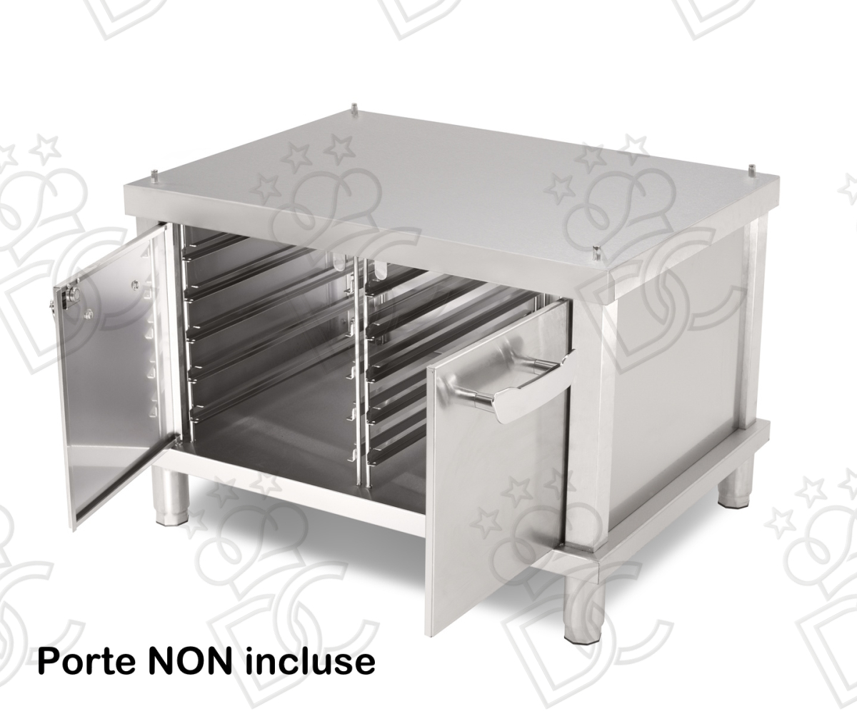 Supporto per forno - Bsso Chiuso con Portateglie EN 60x40