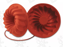 Moule en silicone alimentaire pour gâteau Savarin mm Ø240
